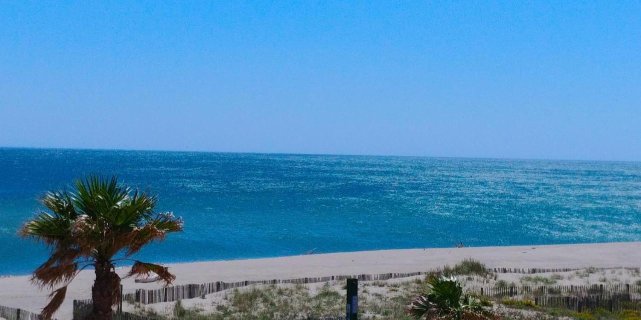Vue Mer Panoramique Wifi Gratuit Le Barcares Exterior photo