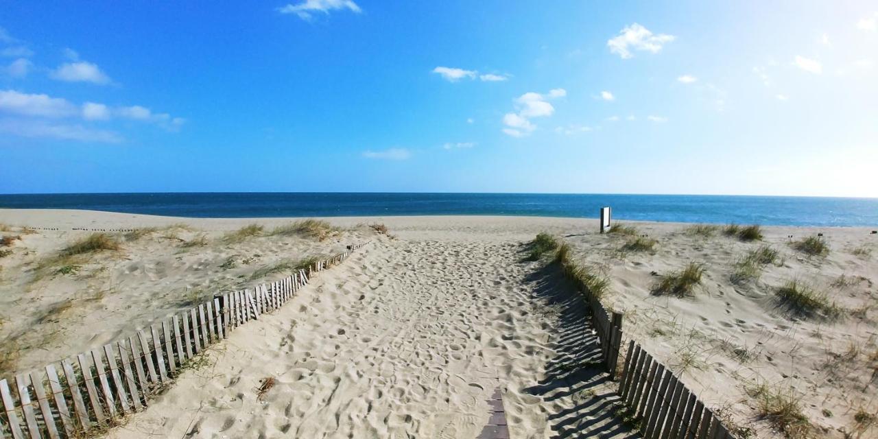 Vue Mer Panoramique Wifi Gratuit Le Barcares Exterior photo